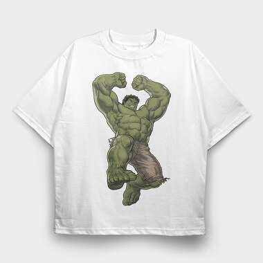 Hulk Flex, Tricou Oversize Barbati (Unisex)