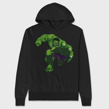 Hulk Rage, Hanorac Oversize Barbati (Unisex)
