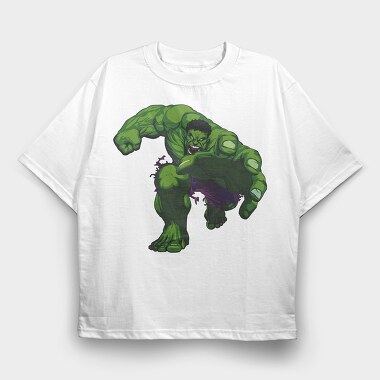 Hulk Rage, Tricou Oversize Barbati (Unisex)