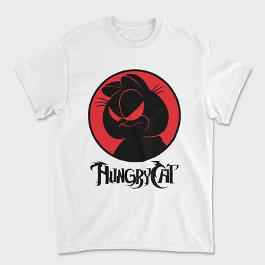 Hungry Cat, Tricou Barbati (Unisex)