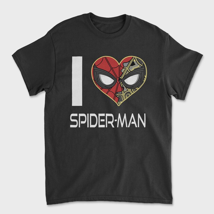 I Heart Spider Man, Tricou Barbati (Unisex)