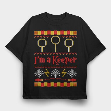 Im A Keeper, Tricou Oversize Barbati (Unisex)