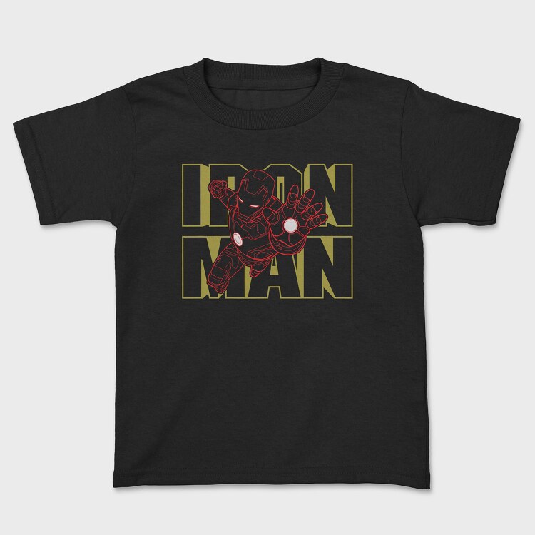 Iron Man Outline, Tricou Copii