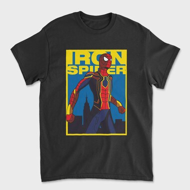 Iron Spider City, Tricou Barbati (Unisex)