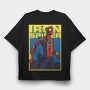 Iron Spider City, Tricou Oversize Barbati (Unisex)