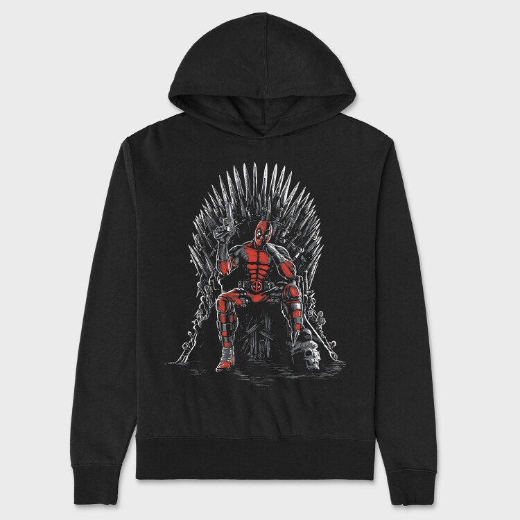 Iron Throne Of Death, Hanorac Oversize Barbati (Unisex)