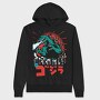 Godzilla Roar, Hanorac Oversize Barbati (Unisex)