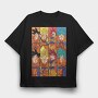 Goku Evolution, Tricou Oversize Barbati (Unisex)