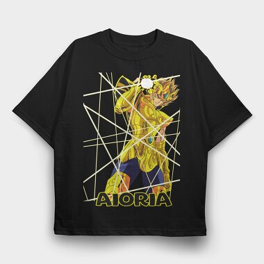Golden Aioria, Tricou Oversize Barbati (Unisex)