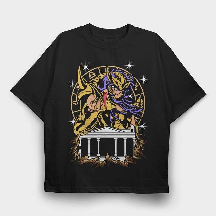 Golden Dragon Quest, Tricou Oversize Barbati (Unisex)
