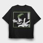 Green Leaf Breeze, Tricou Oversize Barbati (Unisex)