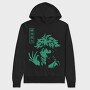 Green Leaf Ninja, Hanorac Oversize Barbati (Unisex)