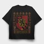 Gryffindor Sweater, Tricou Oversize Barbati (Unisex)