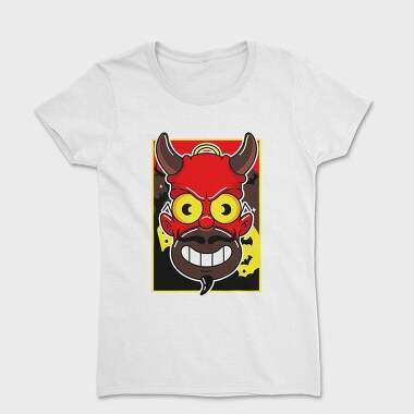 Halloween Devil Grin, Tricou Femei