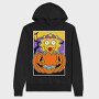 Halloween Maggie Pumpkin, Hanorac Oversize Barbati (Unisex)
