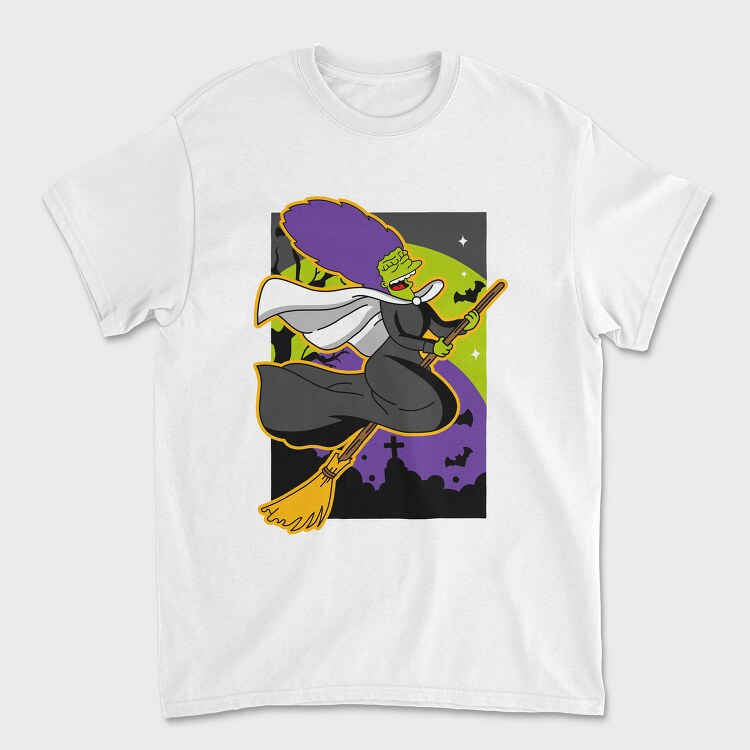 Halloween Witch Flyer, Tricou Barbati (Unisex)