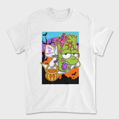 Halloween Zombie Trick Or Treat, Tricou Barbati (Unisex)