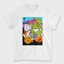 Halloween Zombie Trick Or Treat, Tricou Barbati (Unisex)