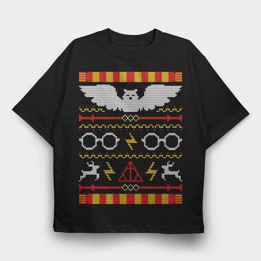 Harry Potter Sweater 1, Tricou Oversize Barbati (Unisex)