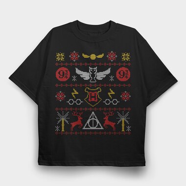 Harry Potter Sweater, Tricou Oversize Barbati (Unisex)