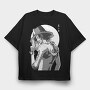 Hatlock Art, Tricou Oversize Barbati (Unisex)