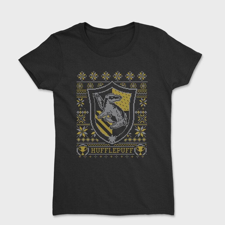 Hufflepuff Sweater, Tricou Femei