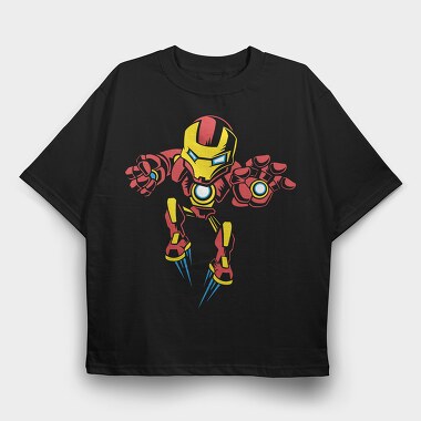 Ironman Speed, Tricou Oversize Barbati (Unisex)