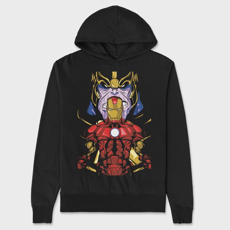 Ironman Thor, Hanorac Oversize Barbati (Unisex)