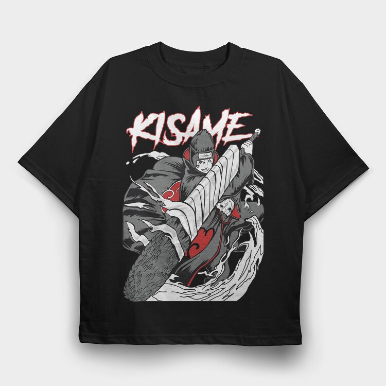 Kisame Storm, Tricou Oversize Barbati (Unisex)