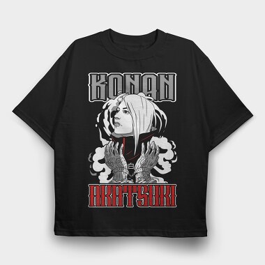 Konan Akatsuki, Tricou Oversize Barbati (Unisex)