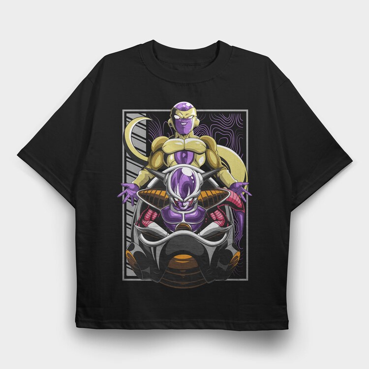 Frieza Power Armor, Tricou Oversize Barbati (Unisex)