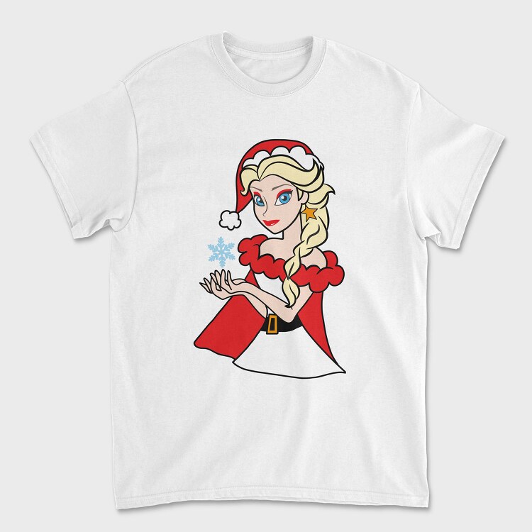 Frosty Elsa, Tricou Barbati (Unisex)