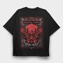 Gears Of War Skull 1, Tricou Oversize Barbati (Unisex)