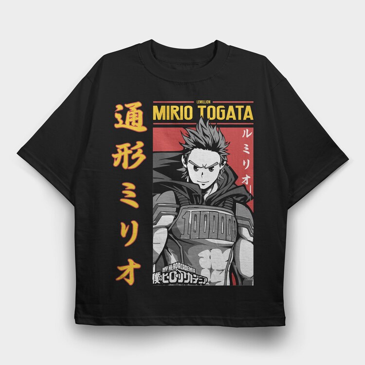 Mirio Togaata, Tricou Oversize Barbati (Unisex)