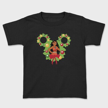 Moana Holiday Wreath, Tricou Copii