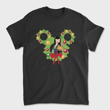 Mulan Lantern Wreath, Tricou Barbati (Unisex)