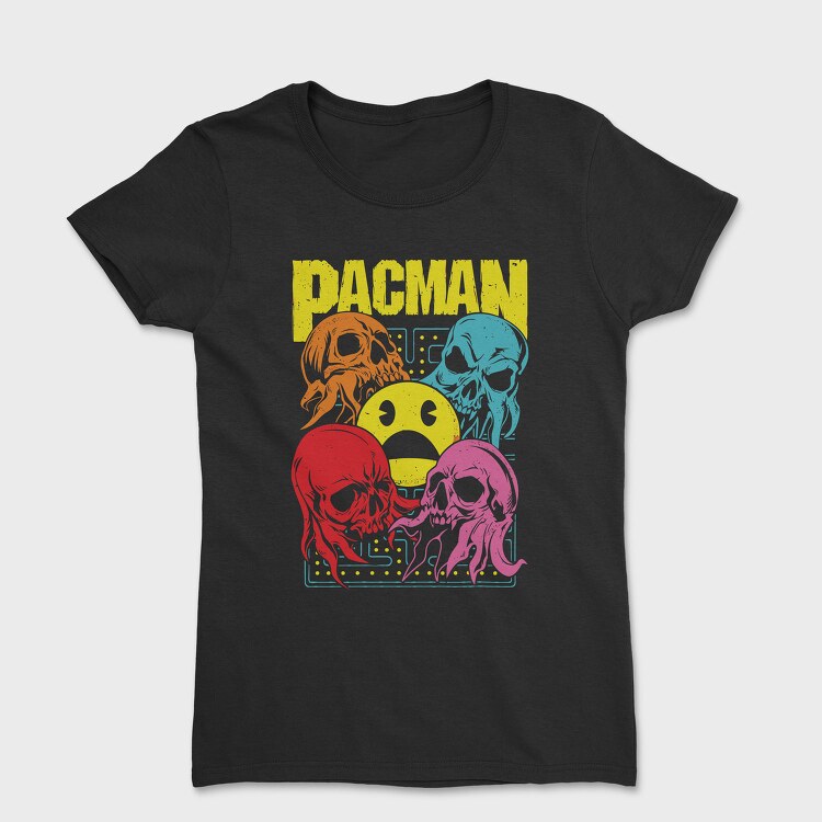Pacman Skulls, Tricou Femei