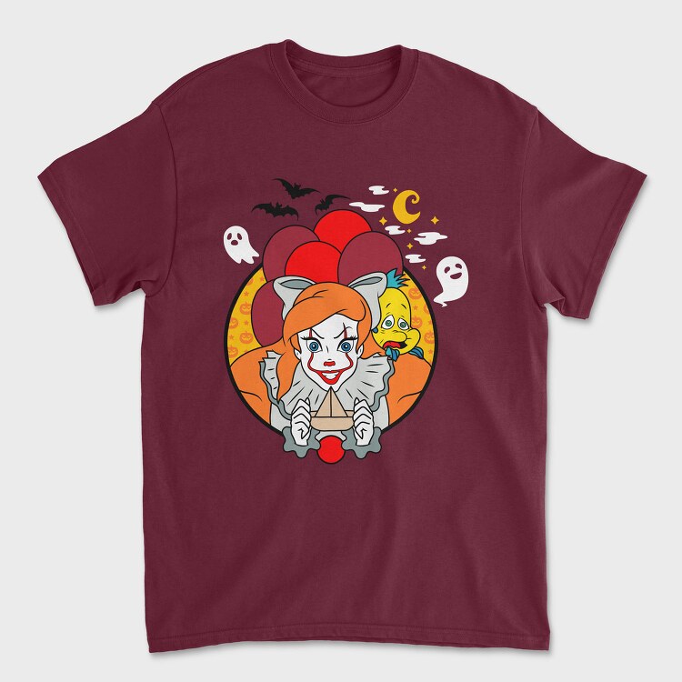 Pennywise Clown Nightmare, Tricou Barbati (Unisex)