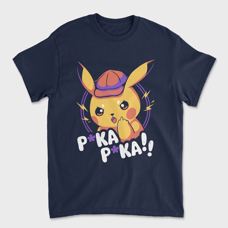 Pikachu Lightning Cap, Tricou Barbati (Unisex)