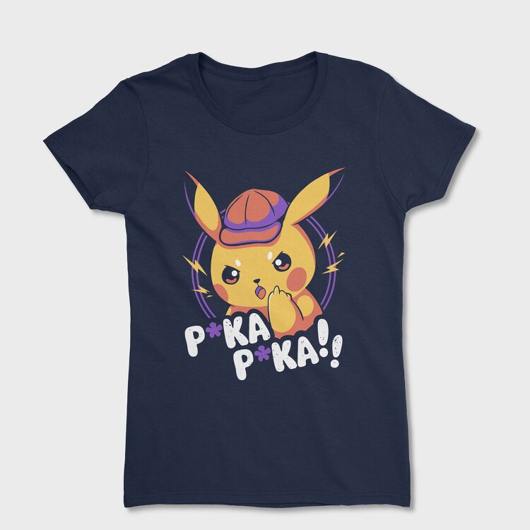 Pikachu Lightning Cap, Tricou Femei