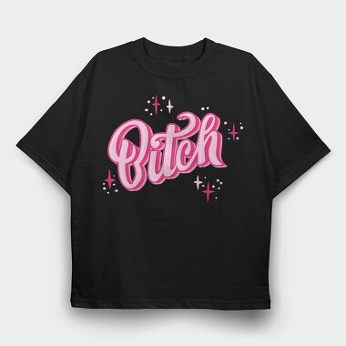 Pinky Pitch, Tricou Oversize Barbati (Unisex)