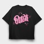 Pinky Pitch, Tricou Oversize Barbati (Unisex)