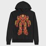 Ironman Hulkbuster, Hanorac Oversize Barbati (Unisex)