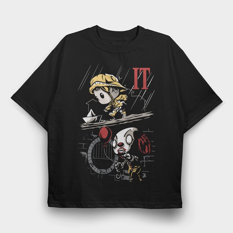 Its A Clown, Tricou Oversize Barbati (Unisex)