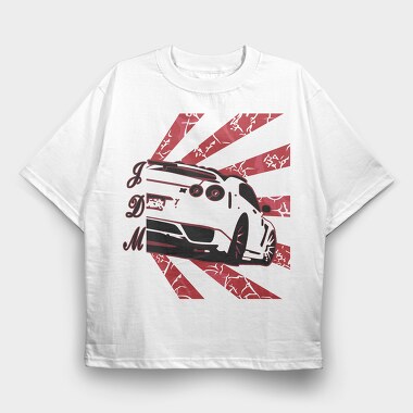 Jdm Drift Dream, Tricou Oversize Barbati (Unisex)