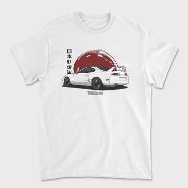 Jdm Turbo Boost, Tricou Barbati (Unisex)