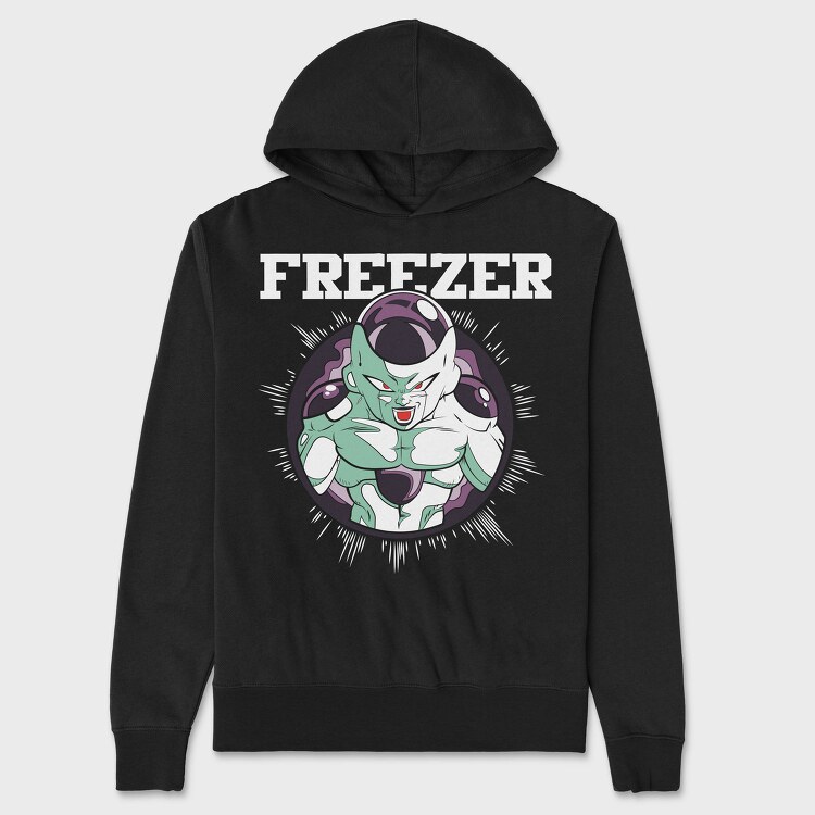 Jiren Demon Face, Hanorac Oversize Barbati (Unisex)