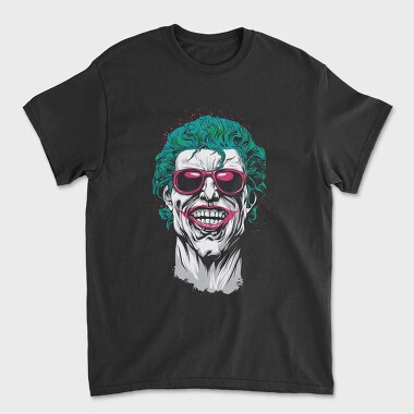 Joker Glasses, Tricou Barbati (Unisex)