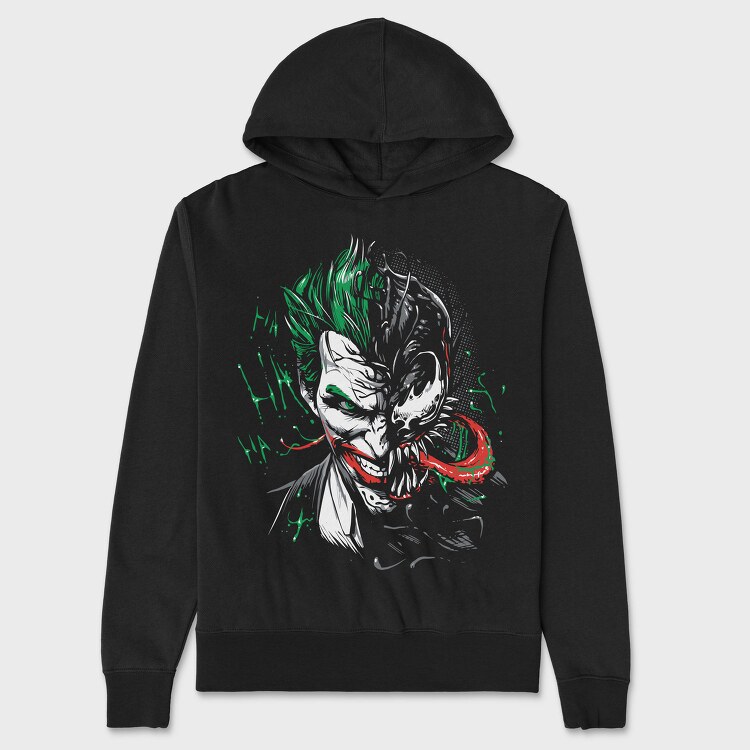 Joker Laugh, Hanorac Oversize Barbati (Unisex)