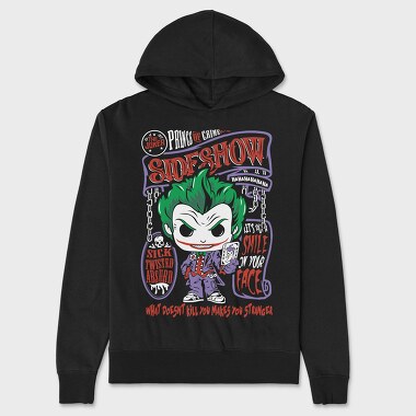 Joker Sideshow Madness, Hanorac Oversize Barbati (Unisex)